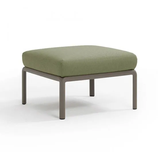 Pouf cu perna Nardi Komodo Pouf 40369.10.140 Tortora/Giungla Sunbrella
