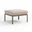 Pouf cu perna Nardi Komodo Pouf Tortora/Canvas Sunbrella