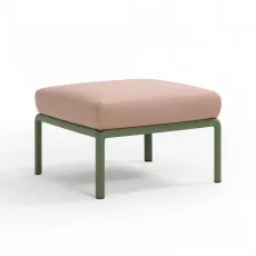 Pouf cu perna Nardi Komodo Pouf 40369.16.066 Agave/Rosa Quarzo Pouf cu perna Nardi Komodo Pouf 40369.16.066 Agave/Rosa Quarzo