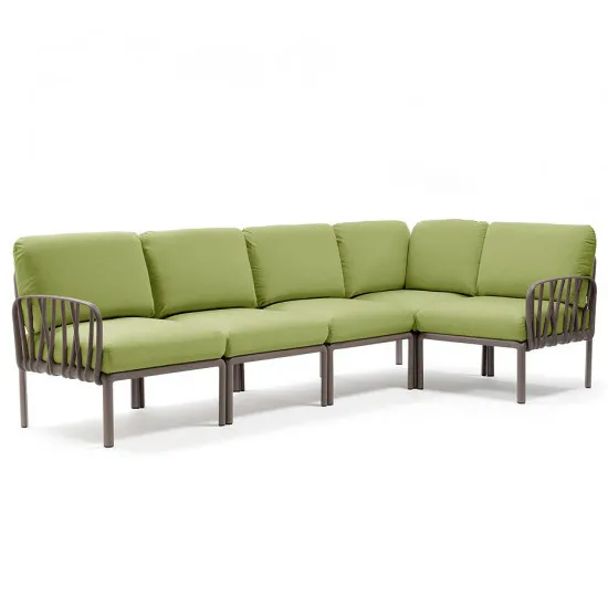 СадовÑ?й диван Nardi Komodo 5 40370.10.139 Tortora/Avocado Sunbrella