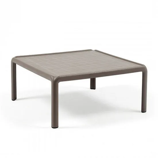 Стол садовый Nardi Komodo Tavolino, 70x70 см, Tortora