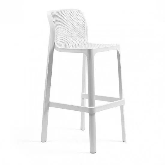 Scaun Nardi Net Stool, Bianco
