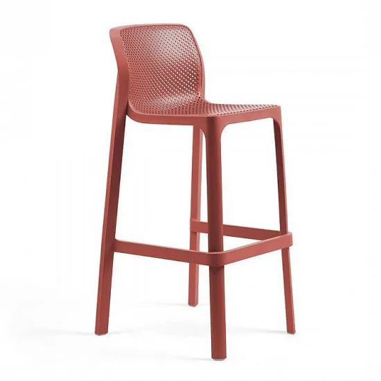 Scaun Nardi Net Stool, Corallo