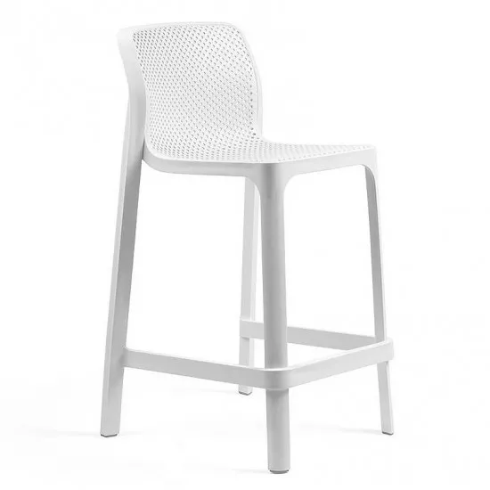 Scaun Nardi Net Stool Mini, Bianco