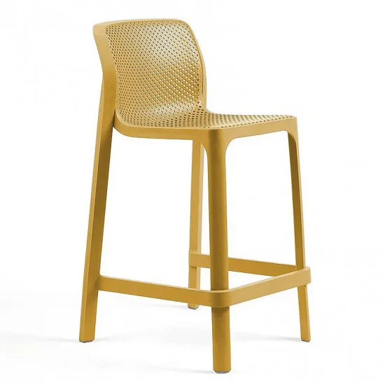 Scaun Nardi Net Stool Mini, Senape