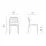 Scaun Nardi Bora Bistrot 40243.39.000.06 Celeste