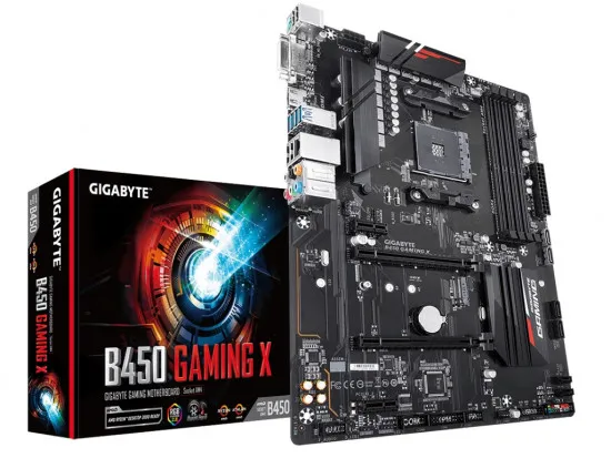 Placă de bază GIGABYTE B450 GAMING X (AM4/AMD B450)