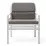 Кресло для сада Nardi Aria Fit 40330.00.136 Bianco/Grigio Sunbrella