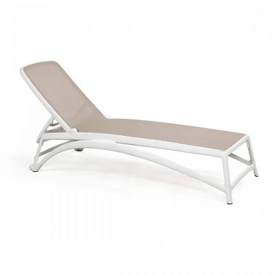 Sezlong Nardi Atlantico 40450.00.104 Bianco/Tortora
