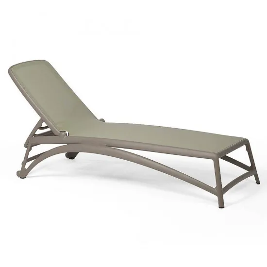 Шезлонг Nardi Atlantico 40450.10.101 Tortora/Agave