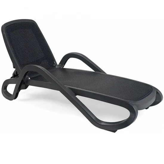 Шезлонг Nardi Alfa 40416.02.116 Antracite Trama