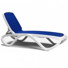Sezlong Nardi Omega 40417.00.112 Bianco/Blu Sezlong Nardi Omega 40417.00.112 Bianco/Blu