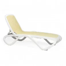 Sezlong Nardi Omega 40417.00.115 Bianco/Beige Sezlong Nardi Omega 40417.00.115 Bianco/Beige