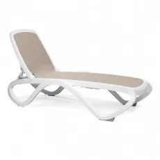 Sezlong Nardi Omega 40417.00.124 Bianco/Tortora Sezlong Nardi Omega 40417.00.124 Bianco/Tortora