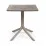 Стол садовый Nardi Clip 80, 80x80 см, Tortora