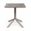 Стол садовый Nardi ClipX 80, 80x80 см, Tortora