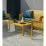 Masă de grădină Nardi Net Table 100, 100x60 cm, Senape