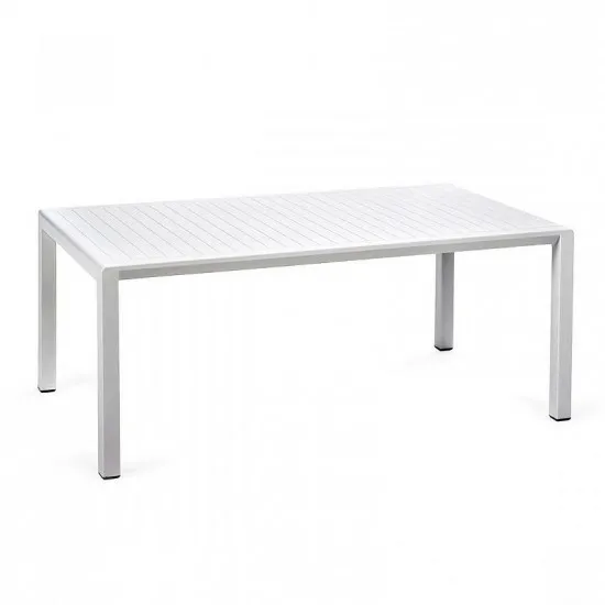 Masă de grădină Nardi Aria Tavolino 100 40052.00.000, Bianco