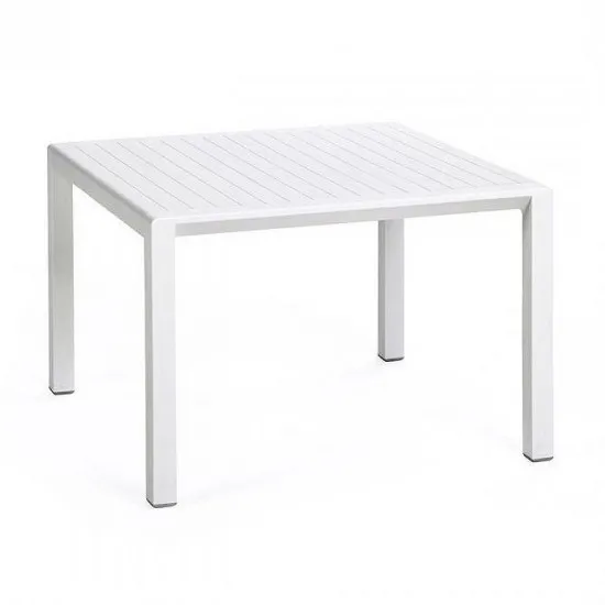 Masă de grădină Nardi Aria Tavolino 60 40051.00.000, Bianco