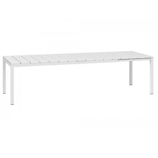 Masă de grădină Nardi Rio ALU 210 Extensibile 48853.00.000, Bianco