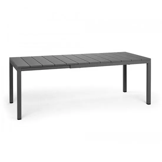 Masă de grădină Nardi Rio ALU 140 Extensibile 48652.02.000, Antracite