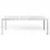 Set mobilier aluminiu Nardi Bianco Argintiu