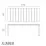 Set mobilier aluminiu Nardi Bianco Argintiu