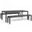 Set mobilier aluminiu Nardi Rio Antracit