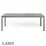 Set mobilier aluminiu Nardi Rio Tortora Maro