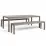 Set mobilier aluminiu Nardi Rio Tortora Maro