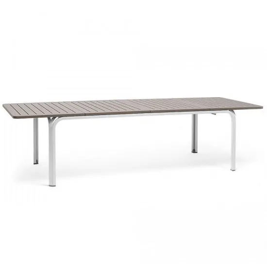 Masă de grădină Nardi Alloro 210 Extensibil 42853.10.000, Tortora/Bianco