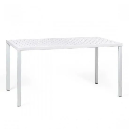 Стол садовый Nardi Cube 140x80 47753.00.000, Bianco