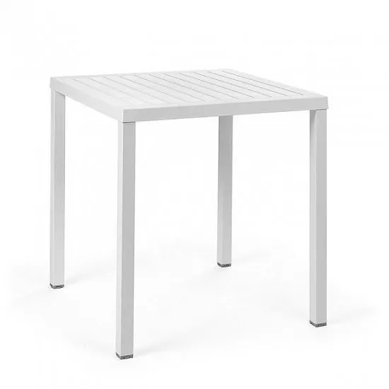 Masă de grădină Nardi Cube 80 48053.00.000, Bianco