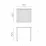Masă de grădină Nardi Cube 80 48053.00.000, Bianco