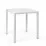 Masă de grădină Nardi Cube 70 47853.00.000, Bianco