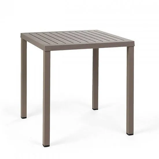 Masă de grădină Nardi Cube 70 47859.10.000, Tortora