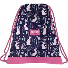 Sac pentru încălțăminte Derform Sweet Rabbits WODF34 Albastru/Roz Sac pentru încălțăminte Derform Sweet Rabbits WODF34 Albastru/Roz
