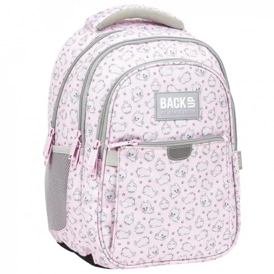 Rucsac şcolar BackUP Boo Pink (PLB5P13)