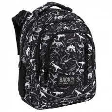 Рюкзак школьный BackUP Dinosaury Black/Grey (PLB4R114)