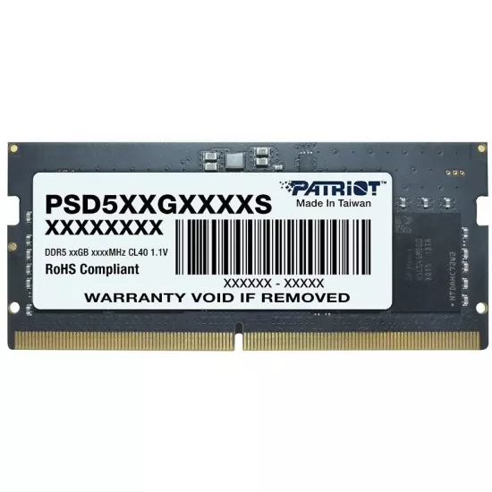 Модуль памяти DDR5 32GB Patriot Signature Line PSD532G48002S (SO-DIMM/4800 МГц)