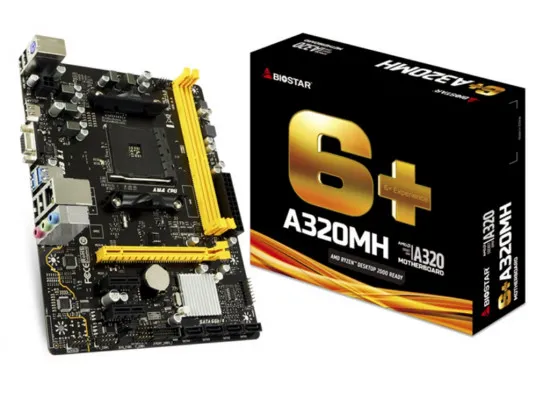 Плата материнская BIOSTAR A320MH (AM4/AMD A320)