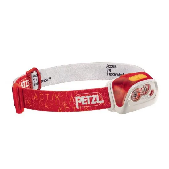 Lanterna Petzl ACTIK CORE RED