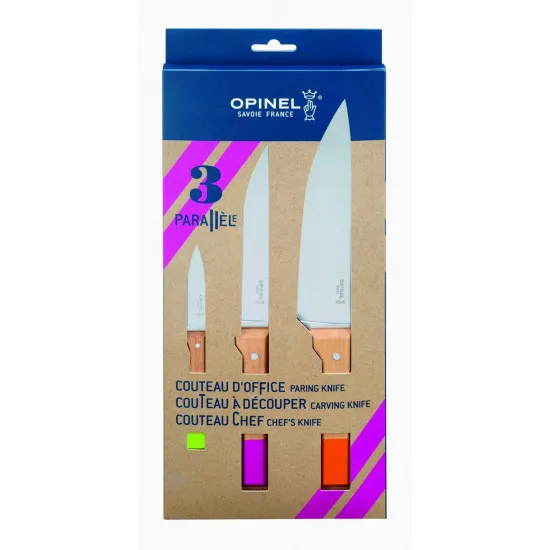 Set cuțite Opinel Trio parallele