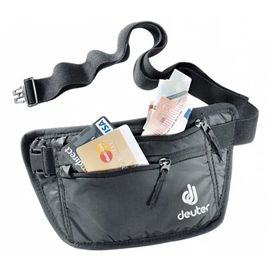 GeantÄ? de talie Deuter Black (Security Money Belt I)