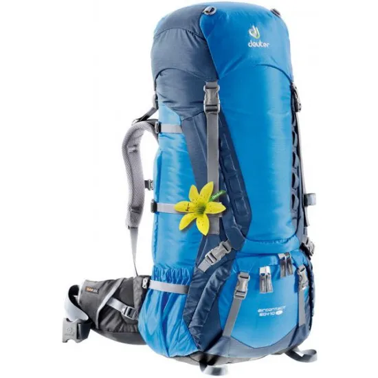 Rucsac turistic Deuter Aircontact 33452 3033 0 Midnight/Ocean (60+10 l)