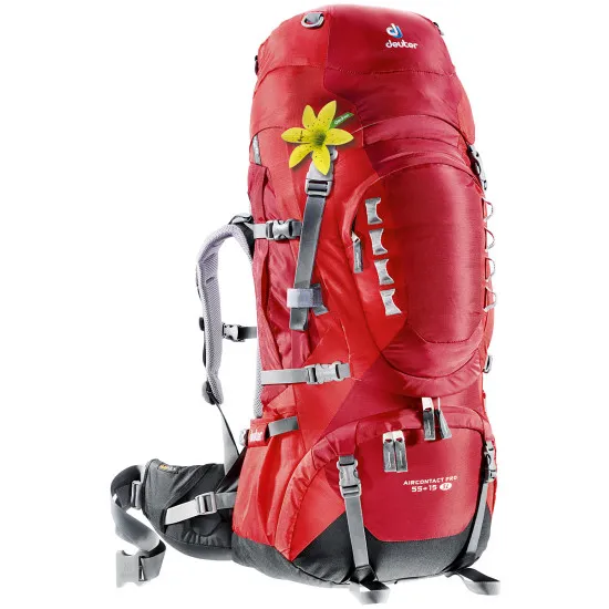Rucsac turistic Deuter Aircontact Pro 33813 5560 0 Cranberry-Fire (55+15 l)