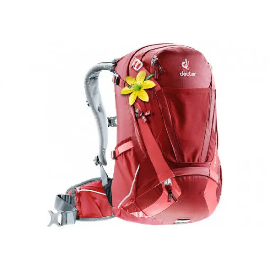 Rucsac 28 L Deuter Trans Alpine, Cranberry/Coral