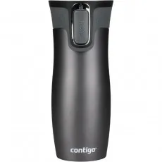 Cană termică Contigo West Loop 2095797 Gunmetal Trans Matte (470 ml)