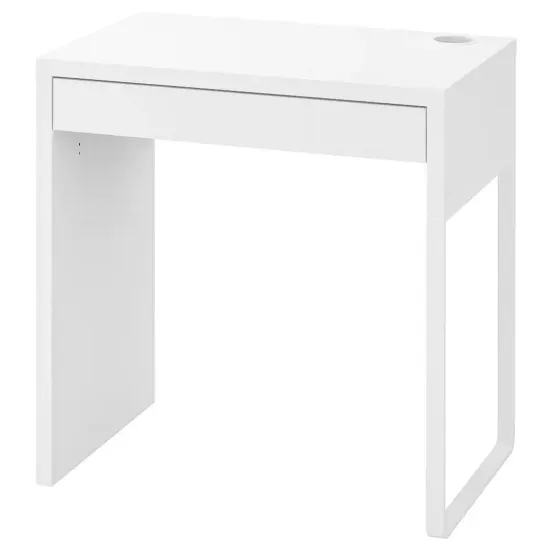 Masa de birou Ikea Micke, 73x50 cm, Alb