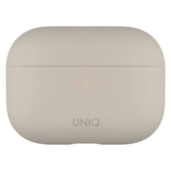Husă Uniq Silicon Lino Hybrid pentru AirPods Pro, Ivory